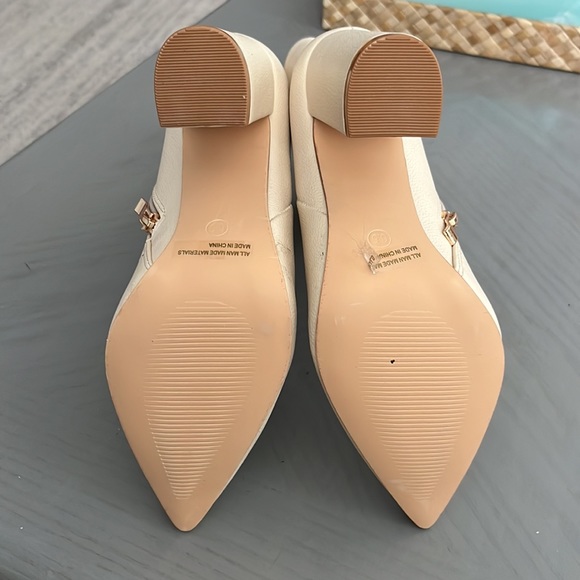 Lulu’s Dawson Bone Pebble Pointed Toe Mid-Calf Booties - Picture 3 of 3